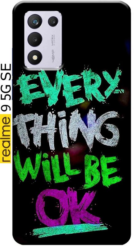 TrenoSio Back Cover for Realme 9 5G Speed Edition/Realme 9 5G SE 2751  (Multicolor, 3D Case, Silicon, Pack of: 1)