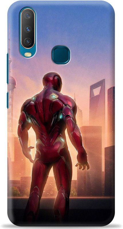Crafter Back Cover for Vivo Y17  (Red, Shock Proof, Pack of: 1)