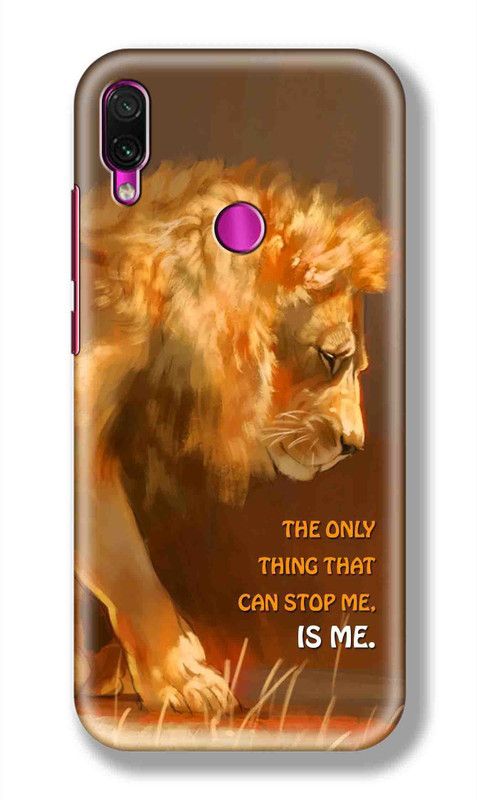HIDENPILLAR Back Cover for Xiaomi Redmi Note 7  (Multicolor, Hard Case)