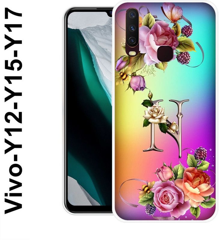 KLC Back Cover for Vivo Y12, Vivo Y15, Vivo Y17  (Multicolor, Silicon)
