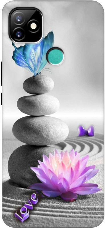 Mizlox Back Cover for Itel Vision 1 Back Cover  (Multicolor, Grip Case, Silicon, Pack of: 1)