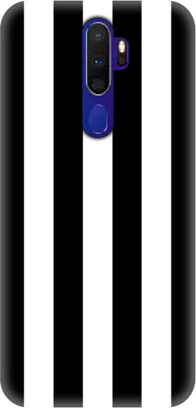 Smutty Back Cover for Oppo A5 2020, CPH1931, CPH1959, CPH1933, CPH1935, CPH1943 - Stripes Print  (Multicolor, Hard Case, Pack of: 1)