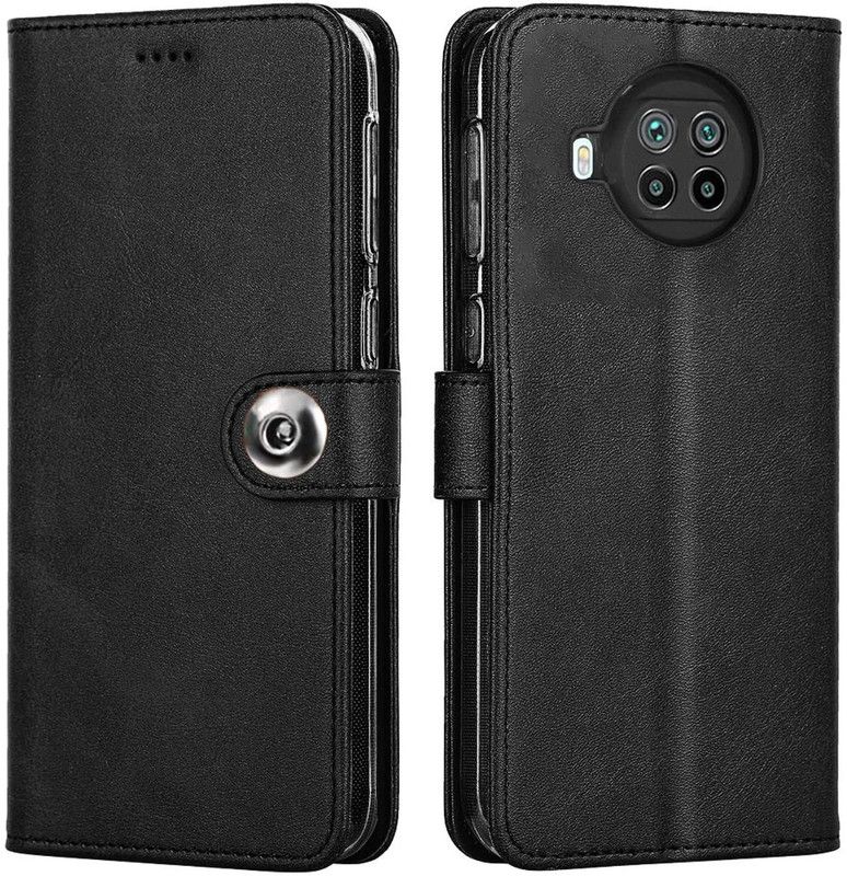 SHINESTAR. Back Cover for Mi 10i 5G  (Black, Pack of: 1)