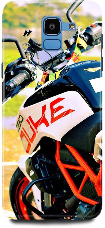 MP ARIES MOBILE COVER Back Cover for SAMSUNG Galaxy On6, Bike Ktm Duke Bike Lover Bike Biker Love Kiss Rider Couple Lover Motor  (Multicolor, Hard Case, Pack of: 1)