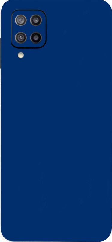 BugguSkin Samsung Galaxy F12, SAMSUNG Galaxy F12 Mobile Skin  (Ultra Super Dark Blue Matte Skin With High Matte Finish.)