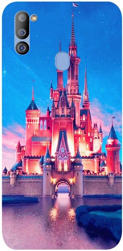 Golden Mask Back Cover for Sky Hawk Back Cover For Samsung Galaxy M21 Disneyland  (Multicolor, Waterproof, Silicon, Pack of: 1)