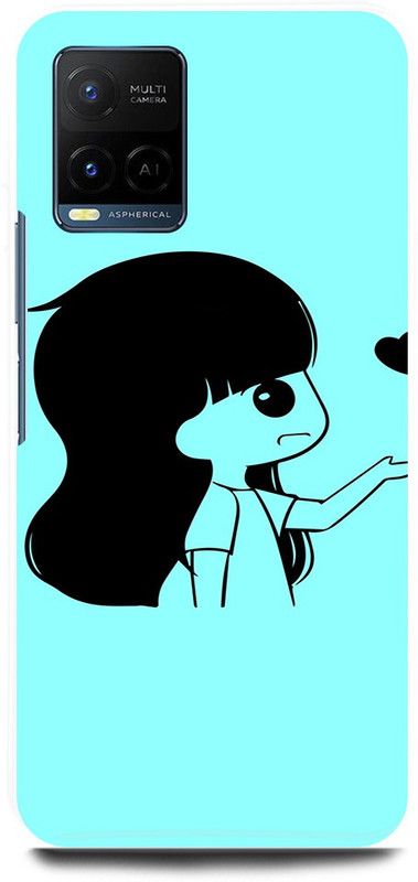 play fast Back Cover for Vivo Y33s  (Blue, Pack of: 1)