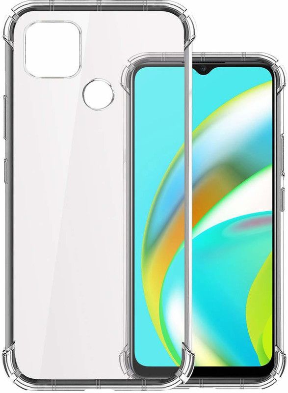 NIKICOVER Back Cover for Realme Narzo 20  (Transparent, Shock Proof, Pack of: 1)