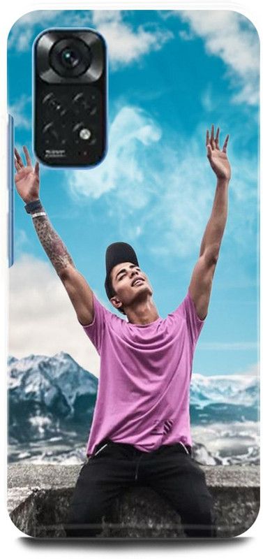 play fast Back Cover for Redmi Note 11 DANISH, ZEHAN, FAMOUS, TIKTOKER, YOUTUBER  (Blue, Hard Case, Pack of: 1)