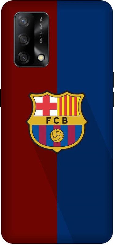 SAVETREE Back Cover for Oppo F19, CPH2219, Oppo F19s, CPH2223, Barcelona, Futebol  (Multicolor, 3D Case, Pack of: 1)
