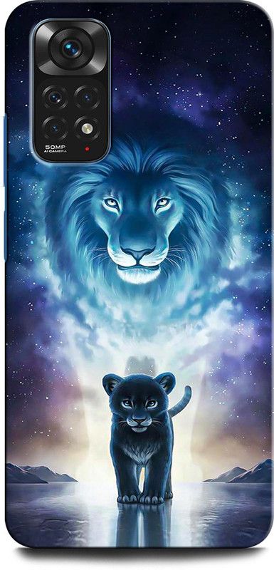 GRAFIQE Back Cover for Redmi Note 11 PRO Plus 5G LION, TIGER, KING, TIGER LOGO  (Multicolor, Shock Proof, Pack of: 1)