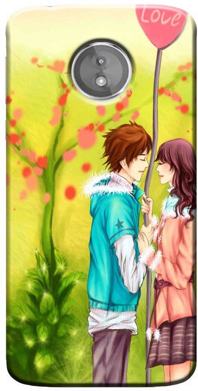 MORITZ Back Cover for Motorola Moto E5  (Multicolor, Anti-radiation, Silicon)