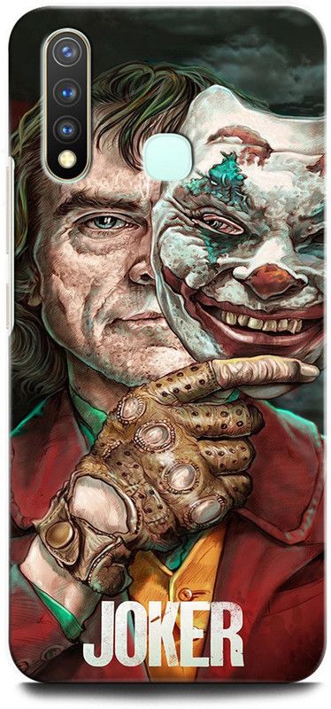 GRAFIQE Back Cover for Vivo Y19 1915/PD1934F_EX JOKER, BATMAN, HEALTH LEDGER JOKER, DARK KNIGHT, WHY SO SERIOUS  (Multicolor, Shock Proof, Pack of: 1)