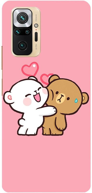 TRUEMAGNET Back Cover for Xiaomi Redmi Note 10 Pro Max  (Pink, Hard Case)