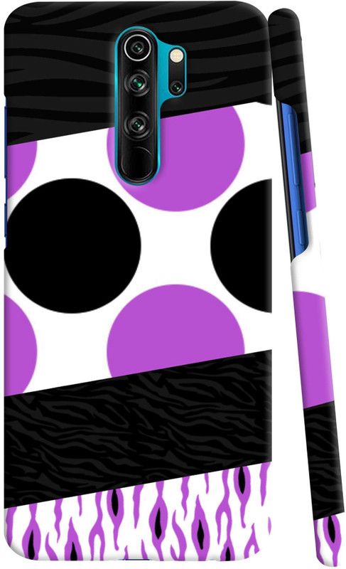 JS CREATIONS Back Cover for Redmi Note 8 Pro  (Multicolor, Pack of: 1)