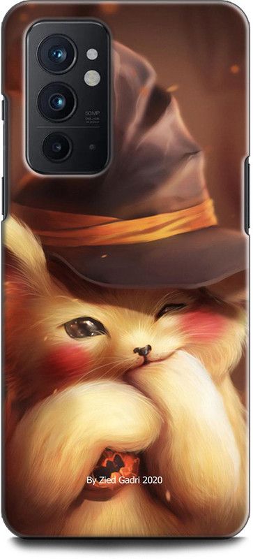 WallCraft Back Cover for OnePlus 9RT 5G PIKACHU, POKEMON, GAME ,CARTOON, ANIME  (Multicolor, Dual Protection, Pack of: 1)