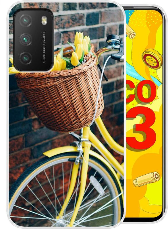 vipax Back Cover for Poco M3  (Multicolor, Silicon, Pack of: 1)