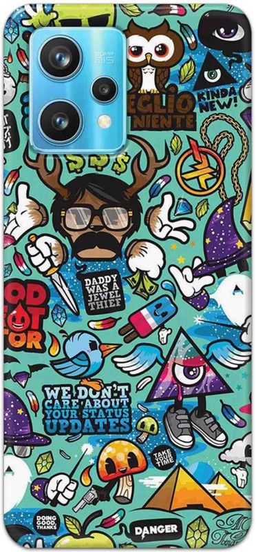 NDCOM Back Cover for Realme Narzo 50 Pro 5G Cool Graffiti Printed  (Multicolor, Hard Case, Pack of: 1)