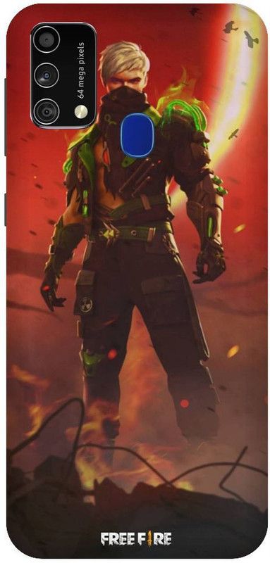 artocus Back Cover for Samsung Galaxy F41, Samsung Galaxy F41 Free fire boy Printed Back Cover  (Multicolor, Hard Case, Pack of: 1)
