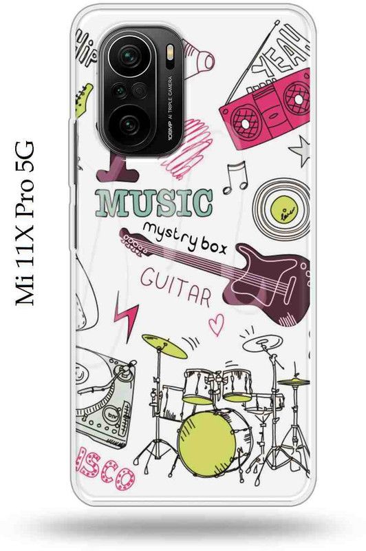 Mystry Box Back Cover for Xiaomi MI 11X 5G / MI 11X Pro 5G / Redmi K40 / Redmi K40 Pro / Poco F3  (Multicolor, Flexible, Silicon)