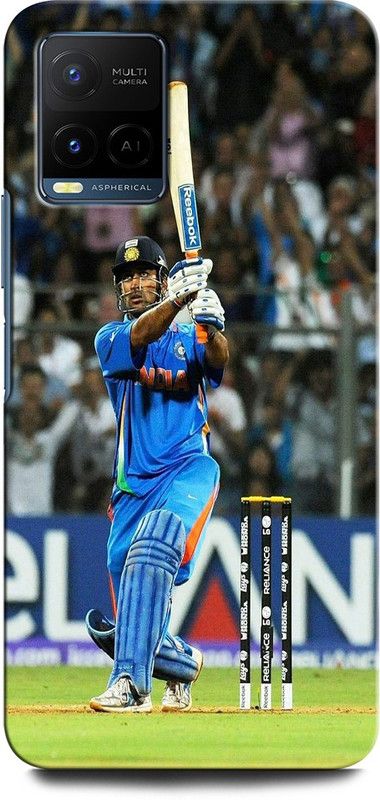 ORBIQE Back Cover for Vivo Y21E ROHIT SHARMA, INDIA, CRICKET, INDIAN CRICKET BATSMAN  (Multicolor, Hard Case, Pack of: 1)