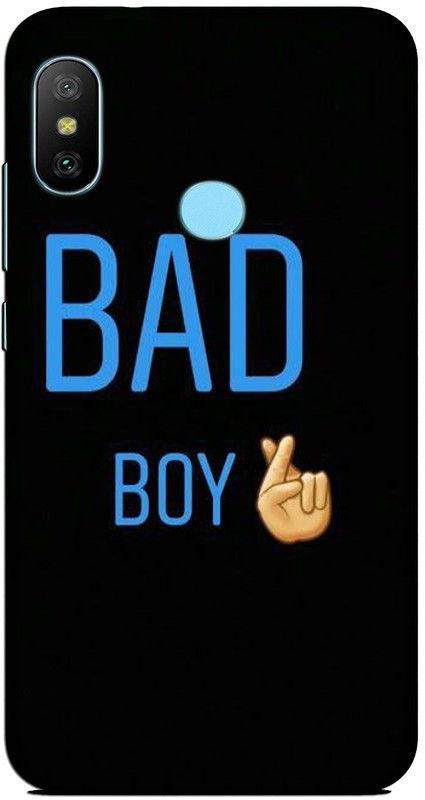 CROKIAN Back Cover for Redmi 6 Pro Bad Boy Back Cover  (Multicolor, Hard Case, Pack of: 1)
