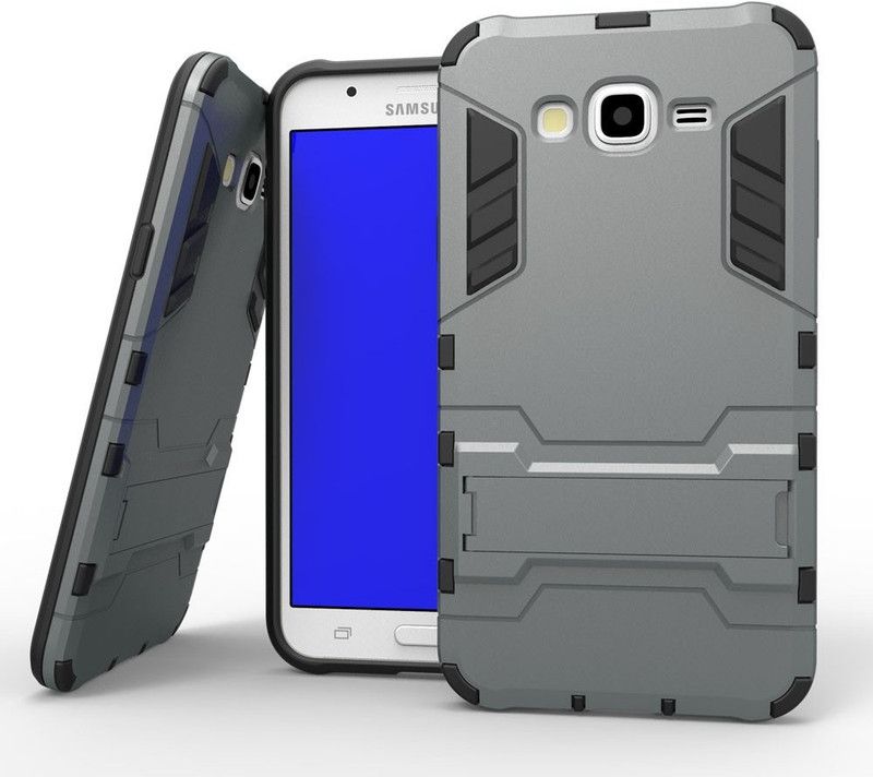 Cassiey Back Cover for Samsung Galaxy J7  (Grey, Rugged Armor, Pack of: 1)