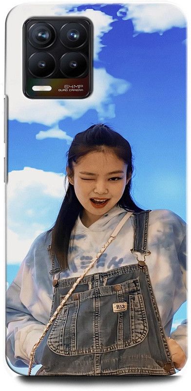 GRAFIQE Back Cover for Realme 8 Pro RMX3081 LISA, JENNIE, ROSE, JISOO, BLACK PINK GIRL  (Multicolor, Shock Proof, Pack of: 1)