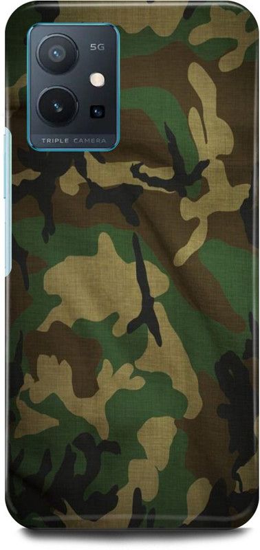 FIKORA Back Cover for OPPO K10, CPH2373, INDIAN, ARMY, SOLDIER, COMOFLAG  (Khaki, Hard Case)