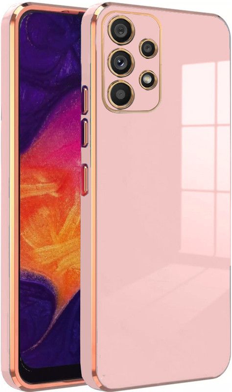 KARWAN Back Cover for SAMSUNG A32  (Pink, Shock Proof, Silicon, Pack of: 1)