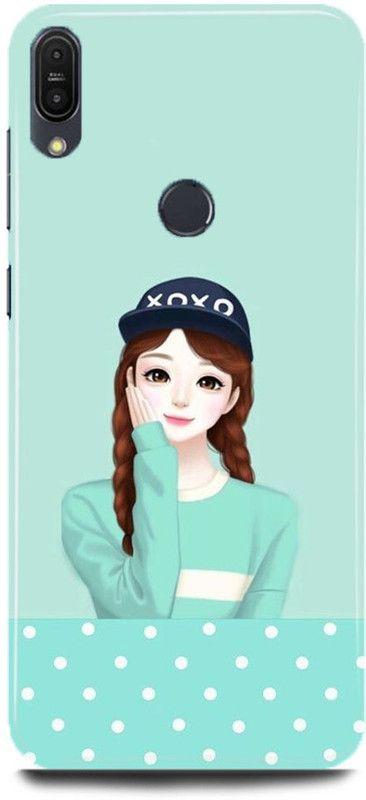 Ignite Back Cover for ASUS Zenfone Max Pro M1, GIRL ANIME BTS LOVELY GIRL CARTOON CUTE GIRL DOLL  (Multicolor, Hard Case, Pack of: 1)