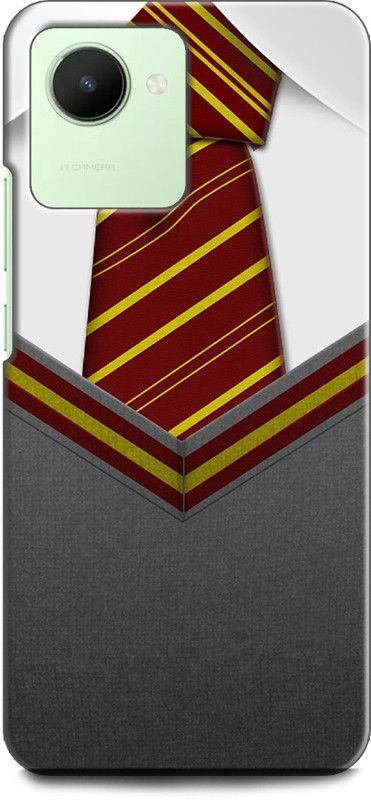 WallCraft Back Cover for Realme C30, RMX3581 SHIRT, WHAIT SHIRT, TIE, HARRY POTTER, JERSEY  (Multicolor, Dual Protection, Pack of: 1)