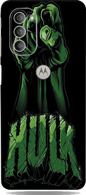 CLAXA The Hulk Fist 1 MOTOROLA G51 5G Back Skin, The Hulk Fist 1, MOTO G51 5G Mobile Skin  (The Hulk Fist 1 Skin With Super matte finish)