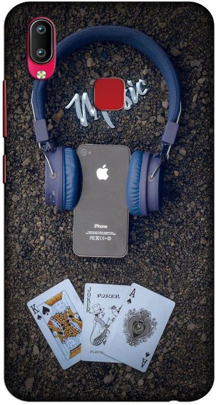 CROKIAN Back Cover for Vivo Y95 music hedphone Back Cover  (Multicolor, Hard Case, Pack of: 1)