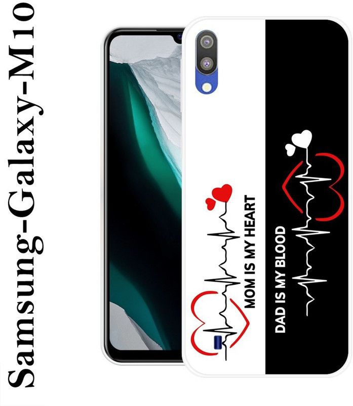 JATLAND Back Cover for Samsung Galaxy M10  (Multicolor, Grip Case, Silicon)