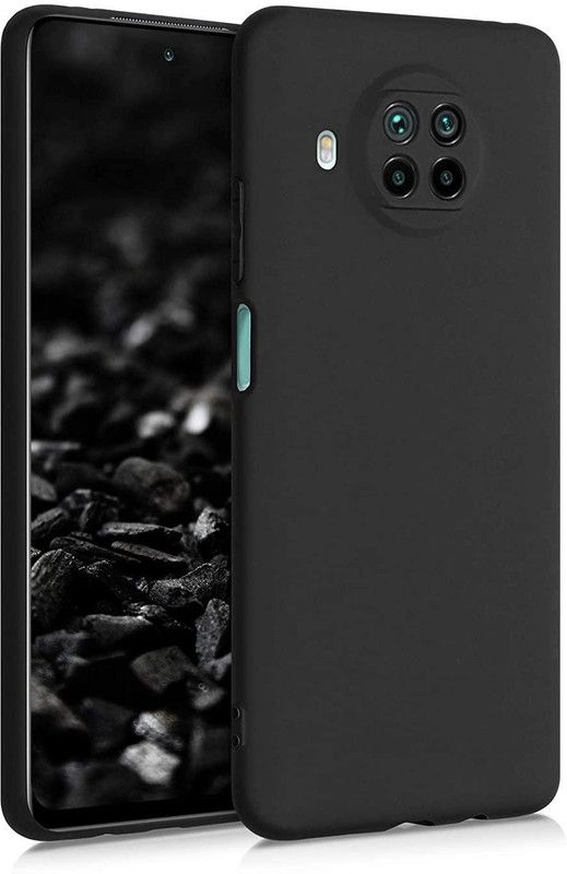 Synthesis Back Cover for Redmi 10i  (Black, Shock Proof, Silicon, Pack of: 1)