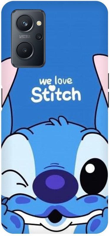 Vinsmoke Back Cover for Realme 9i Stitch, Cute, CuteStitch, LeloAndStitch480  (Multicolor, Shock Proof)