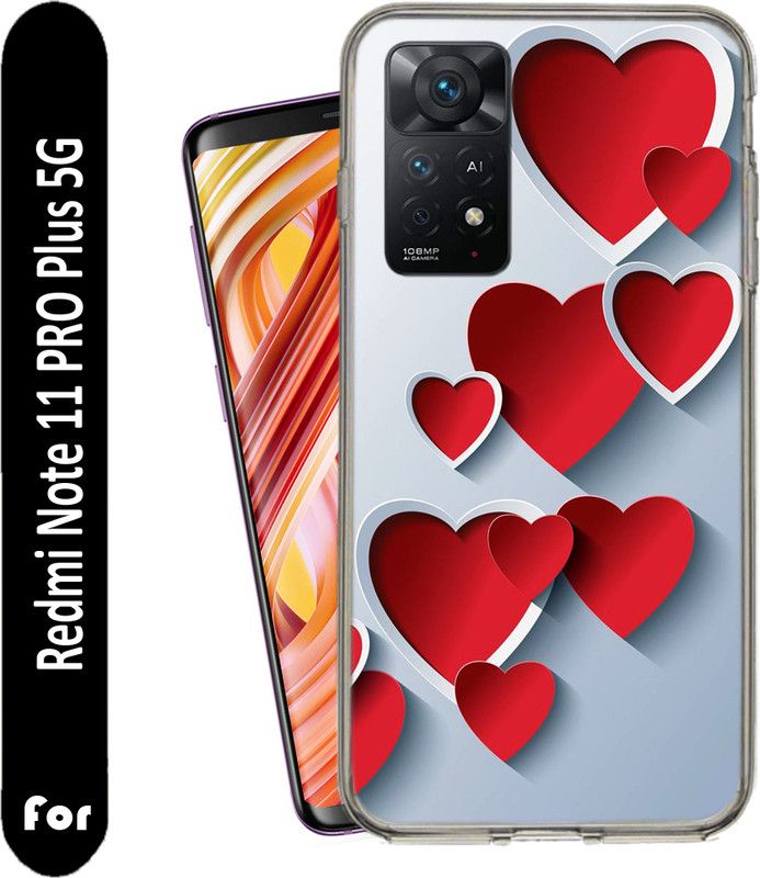 Kanishka Back Cover for Redmi Note 11 Pro Plus 5G  (Multicolor, Flexible, Silicon, Pack of: 1)