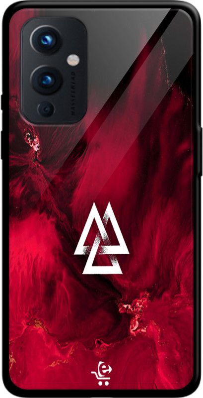 ECFAK Back Cover for OnePlus 9  (Multicolor, Shock Proof, Pack of: 1)