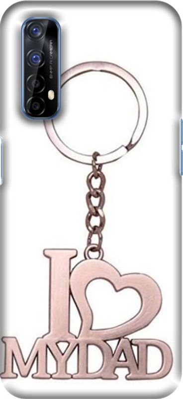 PNBEE Back Cover for Realme 7, RMX2151, RMX2163 - I Love Dad Print  (Multicolor, Hard Case, Pack of: 1)