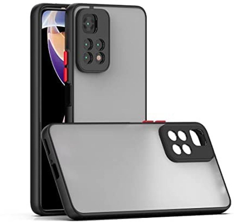 Instyle Back Cover for Mi Redmi Note 11  (Black, Pack of: 1)