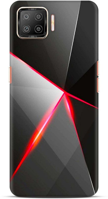 Sankee Back Cover for Oppo F17 / CPH2095  (Black, Hard Case)