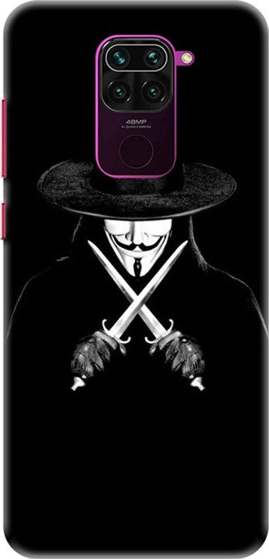 PNBEE Back Cover for Xiaomi Redmi Note 9, M2003J15SC, M2003J15SG, M2003J15SS - Devil Print  (Multicolor, Hard Case)