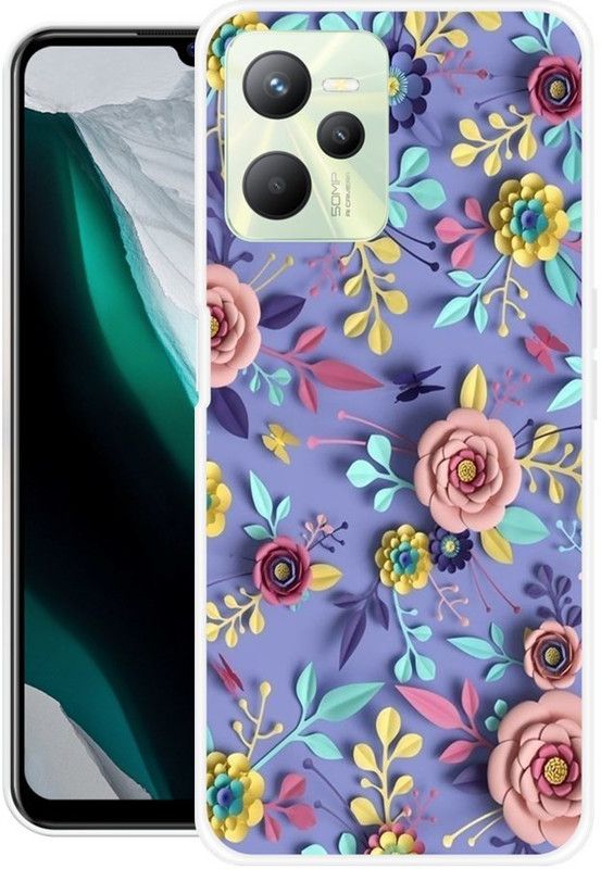 Krtagy Back Cover for Realme C35  (Multicolor, Dual Protection, Silicon, Pack of: 153)