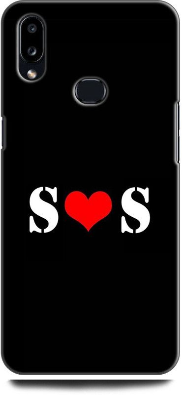 Afterglow Back Cover for SAMSUNG Galaxy A10s S S, S LOVES S, S NAME, LETTER, ALPHABET, SS LOVE, HART  (Multicolor, Shock Proof, Pack of: 1)