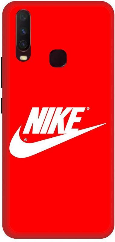 URCHIN Back Cover for vivoY15 Nike, Nike logo, Tropical, Floral, Design, Cool  (Multicolor, Shock Proof, Pack of: 1)