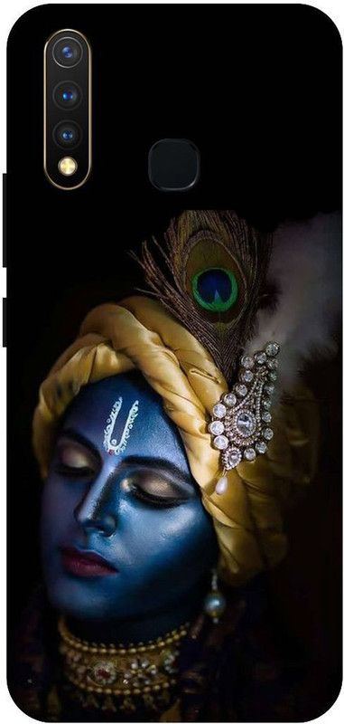 SSMORYA Back Cover for Vivo U20 God Krisna Printed Back Cover  (Multicolor, Waterproof, Pack of: 1)