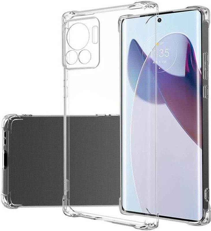 NSTAR Back Cover for MOTOROLA Edge 30 Ultra  (Transparent, Shock Proof, Silicon, Pack of: 1)