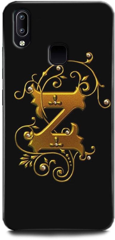 INTELLIZE Back Cover for Vivo y91/ 1816 Z letter,Printed  (Multicolor, Shock Proof, Pack of: 1)