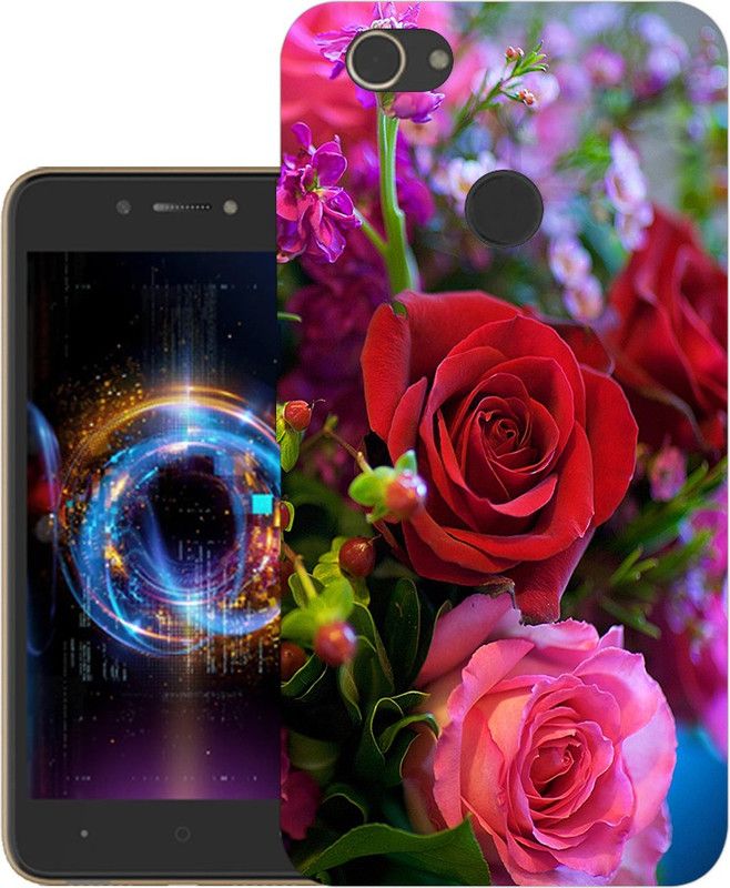 kridha Back Cover for Itel A42 Plus back cover | Rose flower | Design_136  (Multicolor, Flexible, Silicon, Pack of: 1)